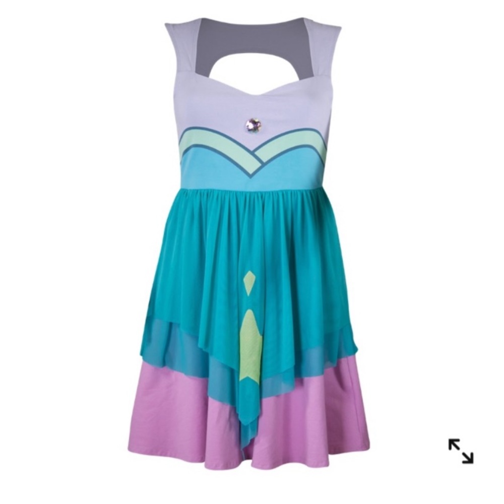 opal gem dress size large